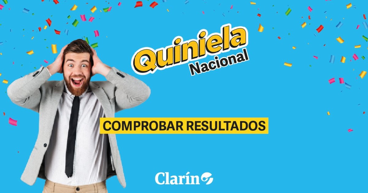 Quiniela Nacional: resultado del sorteo de la Primera de hoy, viernes 25 de julio