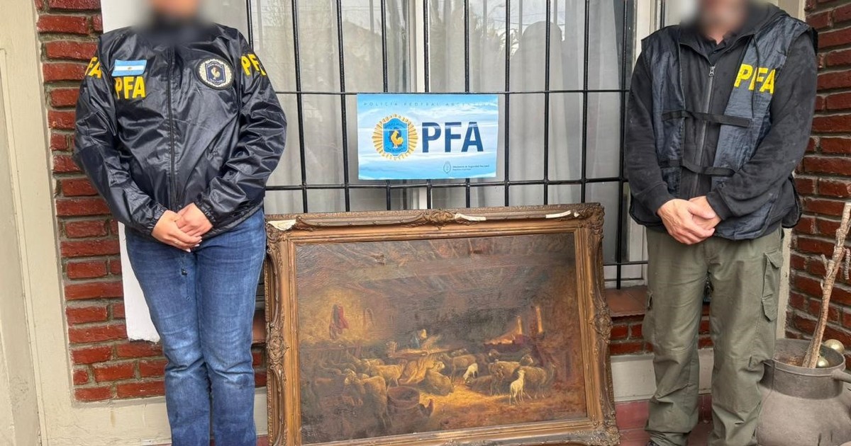 El misterio de la pintura que se robó en Chile y apareció en Castelar