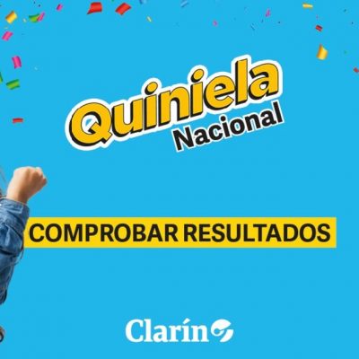 Quiniela Nacional: resultado del sorteo de la Primera de hoy, jueves 31 de julio