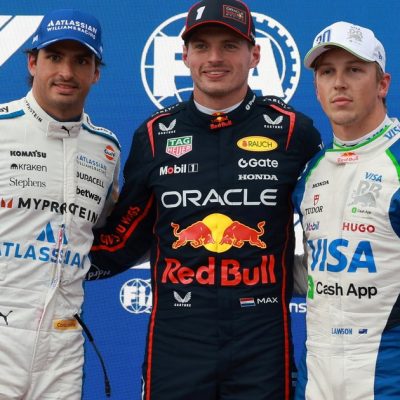 F1 GP de Azerbaiyán: Max Verstappen se quedó con la pole tras una clasificación al límite con récord de seis banderas rojas