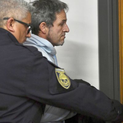 Condena al ex de Julieta Prandi: así fue el momento en que se llevan detenido a Claudio Contardi