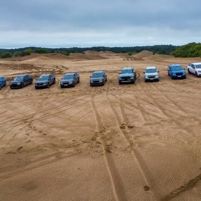 Destreza en los médanos: los usuarios de Ford probaron la gran novedad de la Raza Fuerte en un día a puro off-road