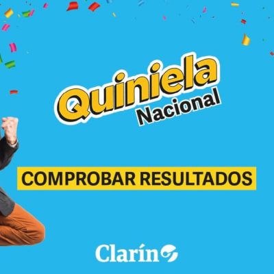 Quiniela Nacional: resultado del sorteo de la Matutina de hoy, miércoles 01 de octubre